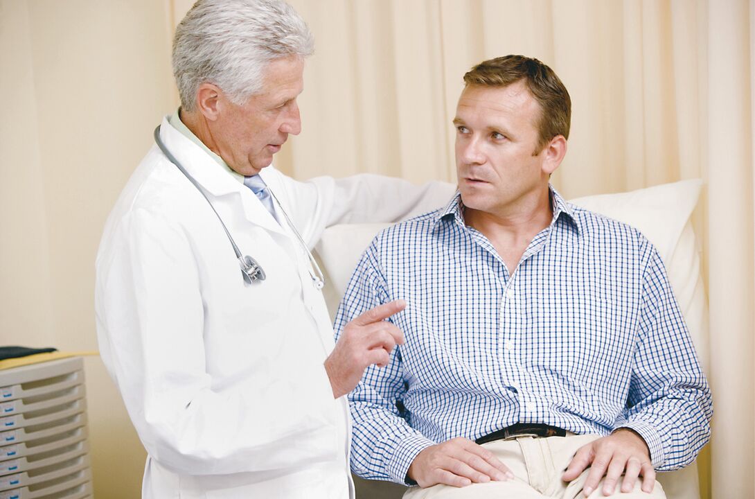 After the examination, the urologist will prescribe a full range of treatment procedures to the patient with prostatitis